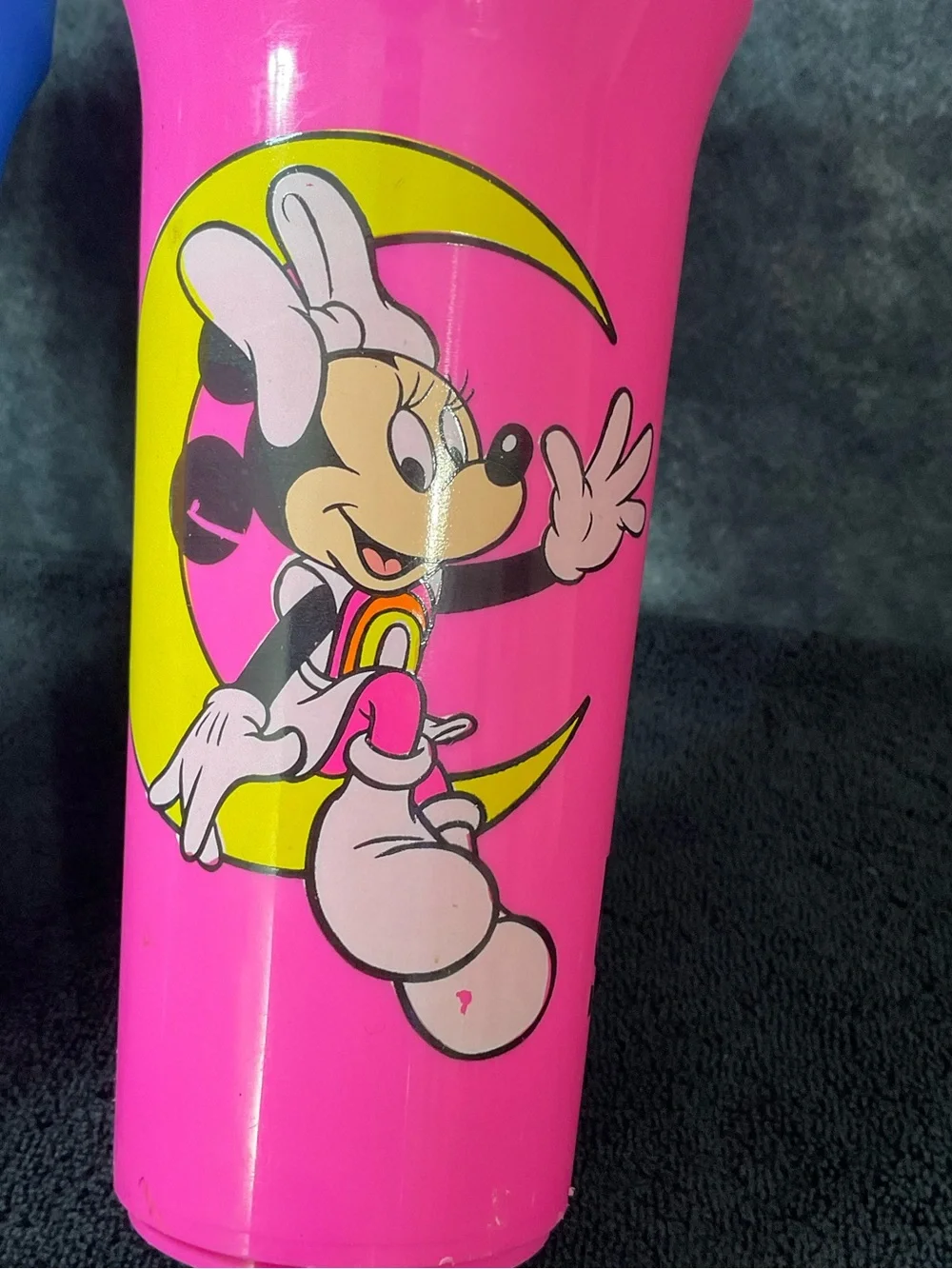 1992 Vintage Disney Disney-world Souvenir Cups W straw